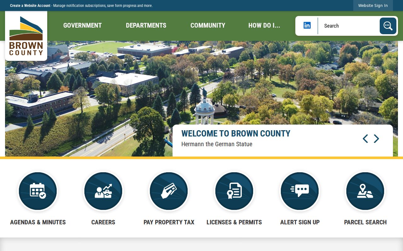 Brown County court docket government source